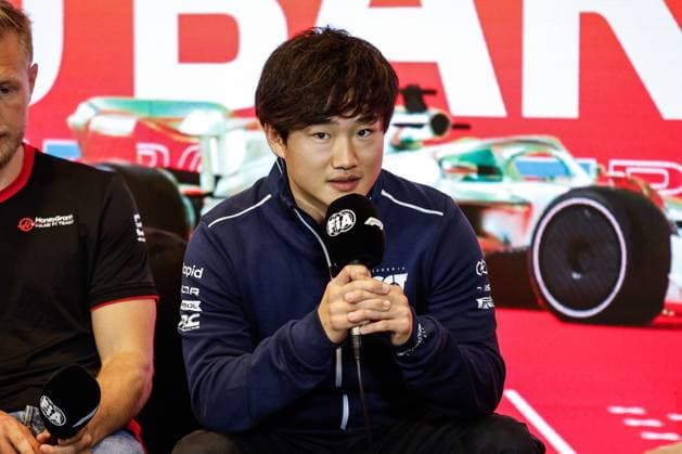 22 Yuki Tsunoda JPN, Scuderia AlphaTauri , F1 Grand Prix of Azerbaijan at Baku City Circuit on April 27, 2023 in Baku, Azerbaijan Photo by HOCH ZWEI Baku Azerbaijan