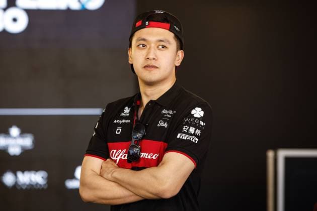 24 Guanyu Zhou CHN, Alfa Romeo F1 Team Stake , F1 Grand Prix of Azerbaijan at Baku City Circuit on April 27, 2023 in Baku, Azerbaijan Photo by HOCH ZWEI Baku Azerbaijan