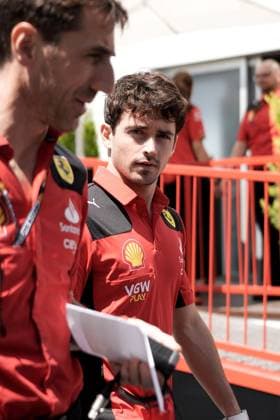 27 04 2023, Baku City Circuit , Baku, FORMULA 1 AZERBAIJAN GRAND PRIX 2023 ,in the picture Charles Leclerc MCO , Scuderia Ferrari Baku Baku City Circuit AZERBAIJAN  eu-images-506