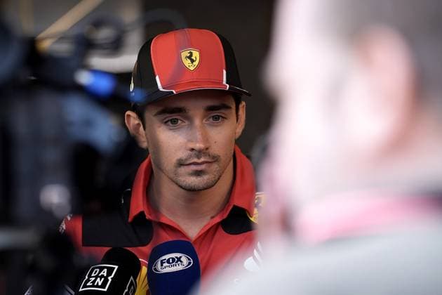 FORMULA 1 AZERBAIJAN GRAND PRIX 2023 27 04 2023, Baku City Circuit , Baku, FORMULA 1 AZERBAIJAN GRAND PRIX 2023 ,in the picture Charles Leclerc MCO , Scuderia Ferrari nordphotoxGmbHx xBratic nph00250