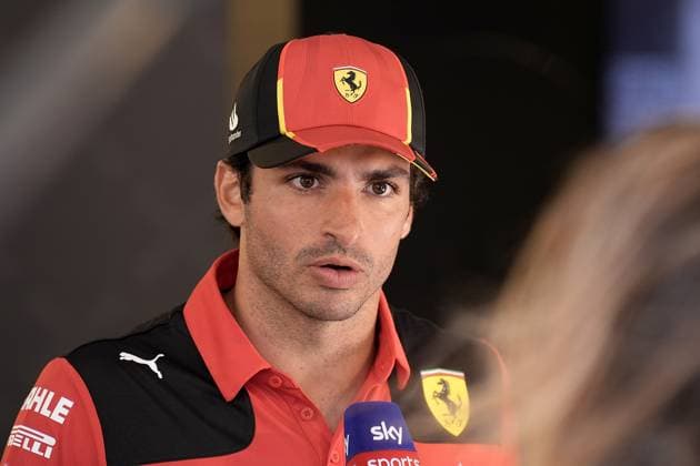 FORMULA 1 AZERBAIJAN GRAND PRIX 2023 27 04 2023, Baku City Circuit , Baku, FORMULA 1 AZERBAIJAN GRAND PRIX 2023 ,in picture Carlos Sainz Jr ESP , Scuderia Ferrari nordphotoxGmbHx xBratic nph00250
