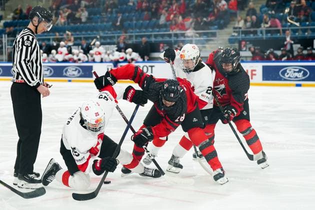 Ice Hockey, U18 World Championship, Canada - Switzerland