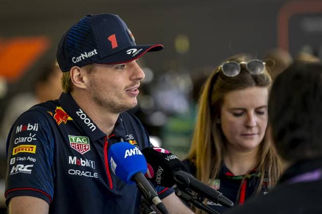 Baku - 27-04-2023, Baku Street Circuit, Max Verstappen at the Formula 1 Azerbaijan Grand Prix 2023 Thursday Formula 1 Azerbaijan Grand Prix 2023 Thursday  x20709266x Copyright: