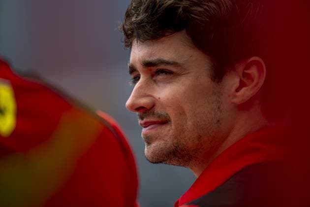 Baku - 27-04-2023, Baku Street Circuit, Charles Leclerc at the Formula 1 Azerbaijan Grand Prix 2023 Thursday Formula 1 Azerbaijan Grand Prix 2023 Thursday  x20709287x Copyright: