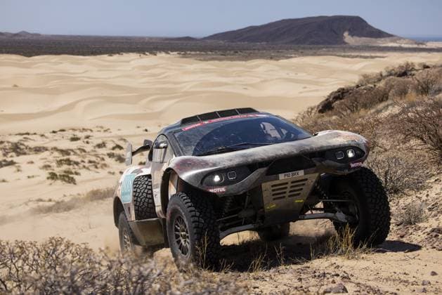 204 CHICHERIT Guerlain (fra), WINOCQ Alex (fra), GCK Motorsport, Prodrive Hunter, FIA W2RC, action during the Stage 4 of the Sonora Rally 2023, 3rd round of the 2023 World Rally-Raid Championship, around Penasco on April 27th, 2023 in Penasco, Mexico - AUTO - W2RC - SONORA RALLY 2023 DPPI Panoramic  05323003__DE_6639