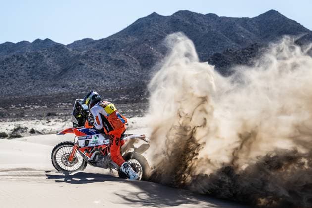 during the Stage 4 of the Sonora Rally 2023, 3rd round of the 2023 World Rally-Raid Championship, around Penasco on April 27th, 2023 in Penasco, Mexico - AUTO - W2RC - SONORA RALLY 2023 DPPI Panoramic  EdoBauer_S4_SON23__EDU9389