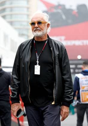 Flavio Briatore ITA , F1 Grand Prix of Azerbaijan at Baku City Circuit on April 28, 2023 in Baku, Azerbaijan Photo by HOCH ZWEI Baku Azerbaijan