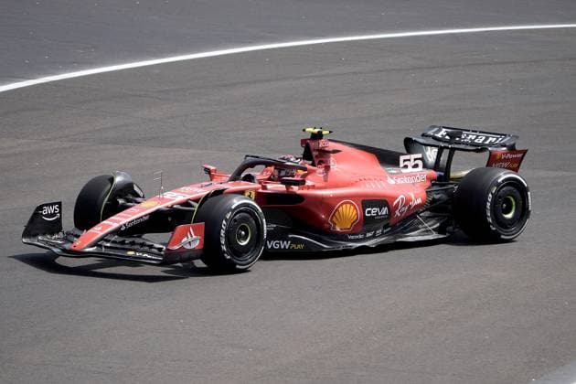 FORMULA 1 AZERBAIJAN GRAND PRIX 2023 28 04 2023, Baku City Circuit , Baku, FORMULA 1 AZERBAIJAN GRAND PRIX 2023 ,in picture Carlos Sainz Jr ESP , Scuderia Ferrari nordphotoxGmbHx xBratic nph00250