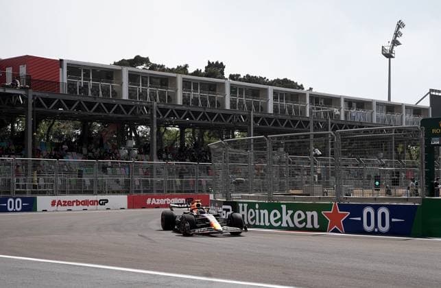 28 04 2023, Baku City Circuit , Baku, FORMULA 1 AZERBAIJAN GRAND PRIX 2023 ,in picture Sergio Perez MEX , Oracle Red Bull Racing Baku Baku City Circuit AZERBAIJAN  eu-images-506