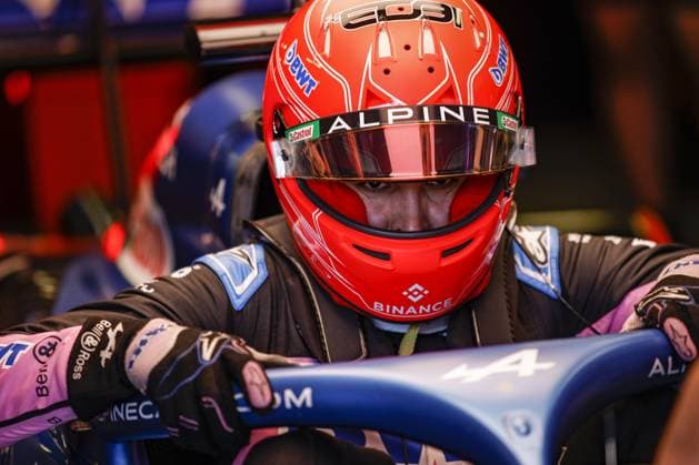OCON Esteban (fra), Alpine F1 Team A523, portrait during the Formula 1 Azerbaijan Grand Prix 2023, 4th round of the 2023 Formula One World Championship, WM, Weltmeisterschaft from April 28 to 30, 2023 on the Baku City Circuit, in Baku, Azerbaijan - F1 - AZERBAIJAN GRAND PRIX 2023 DPPI Panoramic  00122008__R5_0115
