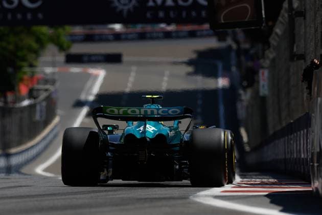 14 Fernando Alonso ESP, Aston Martin Aramco Cognizant F1 Team , F1 Grand Prix of Azerbaijan at Baku City Circuit on April 29, 2023 in Baku, Azerbaijan Photo by HOCH ZWEI Baku Azerbaijan