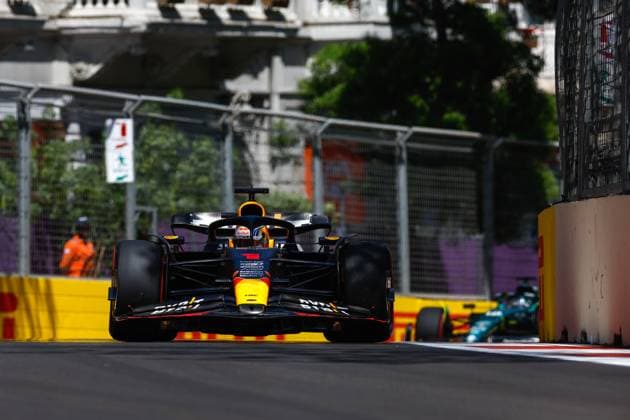 1 Max Verstappen NLD, Oracle Red Bull Racing , F1 Grand Prix of Azerbaijan at Baku City Circuit on April 29, 2023 in Baku, Azerbaijan Photo by HOCH ZWEI Baku Azerbaijan