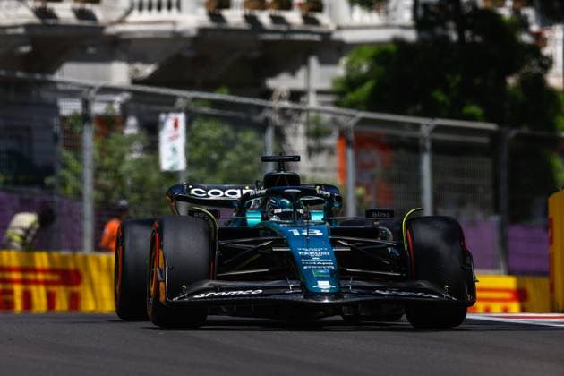 18 Lance Stroll CAN, Aston Martin Aramco Cognizant F1 Team , F1 Grand Prix of Azerbaijan at Baku City Circuit on April 29, 2023 in Baku, Azerbaijan Photo by HOCH ZWEI Baku Azerbaijan