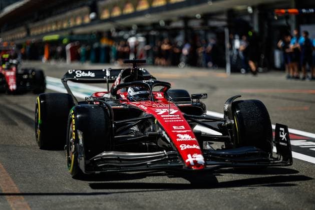 77 Valtteri Bottas FIN, Alfa Romeo F1 Team Stake , F1 Grand Prix of Azerbaijan at Baku City Circuit on April 29, 2023 in Baku, Azerbaijan Photo by HOCH ZWEI Baku Azerbaijan