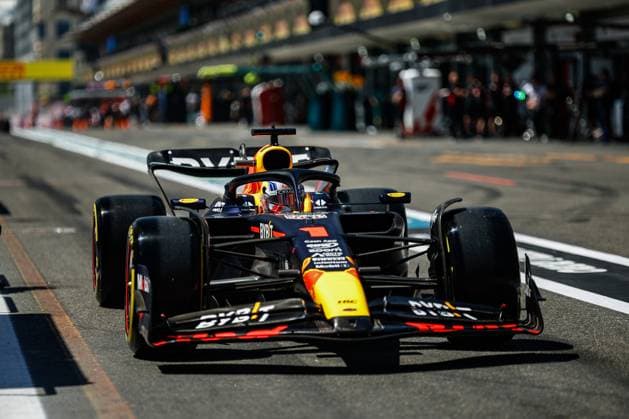 1 Max Verstappen NLD, Oracle Red Bull Racing , F1 Grand Prix of Azerbaijan at Baku City Circuit on April 29, 2023 in Baku, Azerbaijan Photo by HOCH ZWEI Baku Azerbaijan