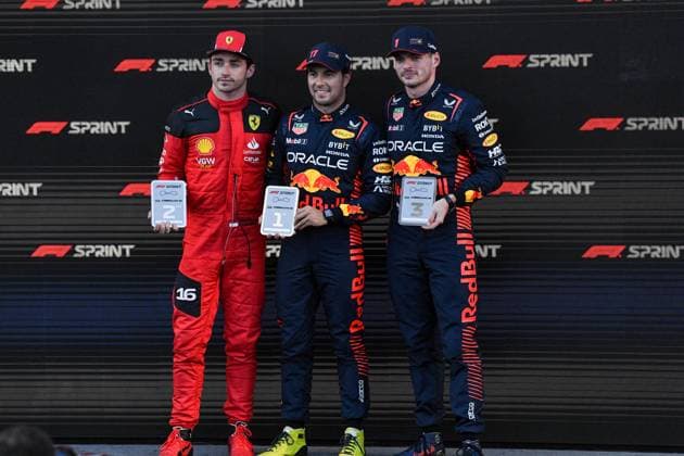 Formula 1 GP Baku Azerbaijan Saturday 29 04 2023 Sergio Perez MEX Red Bull Racing Formula 1 GP Baku Azerbaijan Saturday 29 04 2023 Copyright: xBEAUTIFULxSPORTS Erlhofx