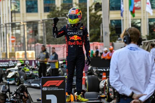 Formula 1 GP Baku Azerbaijan Saturday 29 04 2023 Sergio Perez MEX Red Bull Racing Formula 1 GP Baku Azerbaijan Saturday 29 04 2023 Copyright: xBEAUTIFULxSPORTS Erlhofx