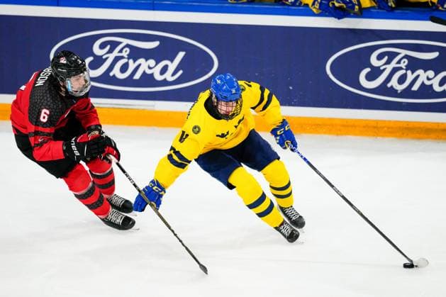 Ice Hockey, U18 World Championship, Sweden - Canada