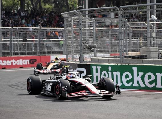 30 04 2023, Baku City Circuit , Baku, FORMULA 1 AZERBAIJAN GRAND PRIX 2023 ,in picture Nico Hülkenberg DEU , Moneygram Haas F1 Team Baku Baku City Circuit AZERBAIJAN  eu-images-506