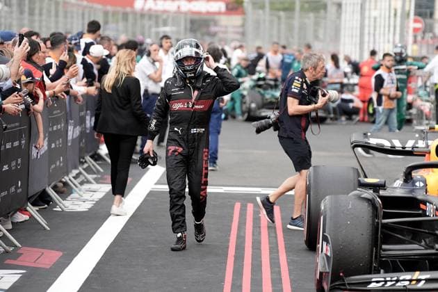 FORMULA 1 AZERBAIJAN GRAND PRIX 2023 30 04 2023, Baku City Circuit , Baku, FORMULA 1 AZERBAIJAN GRAND PRIX 2023 ,in picture Valtteri Bottas FIN , Alfa Romeo F1 Team Stake nordphotoxGmbHx xBratic nph00250