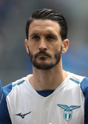 Milan, Italy, 30th April 2023. Luis Alberto of SS Lazio looks on during the line up prior to the Serie A match at Giuseppe Meazza, Milan. Picture credit should read: Jonathan Moscrop Sportimage EDITORIAL USE ONLY. No use with unauthorised audio, video, data, fixture lists, club league logos or live services. Online in-match use limited to 120 images, no video emulation. No use in betting, games or single club league player publications. SPI-2407-0063