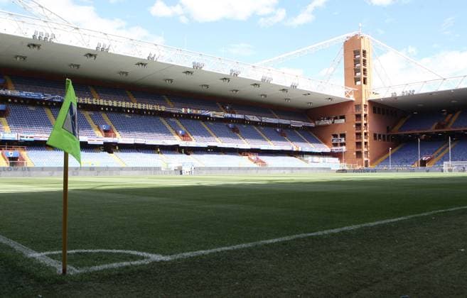Photo Tano Pecoraro LaPresse May 03, 2023 - Genova, Italy Soccer Sampdoria vs Torino- Italian Serie A Football Championship 2022 2023 - Luigi Ferraris Stadium In the photo: campo da gioco  Copyright: xTanoxPecoraro LaPressex