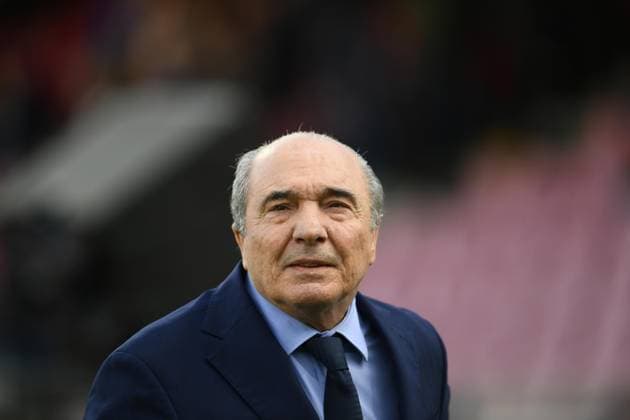 May 3, 2023, Salerno, Italy: Fiorentina™s president Rocco Commisso at the Italian Serie A soccer match US Salernitana vs ACF Fiorentina at the Arechi stadium in Salerno, Italy, 03 May 2023..ANSA MASSIMO PICAÂ Soccer: Serie A; US Salernitana - ACF Fiorentina  - ZUMAa110 20230503_zaf_a110_073 Copyright: xMassimoxPicax