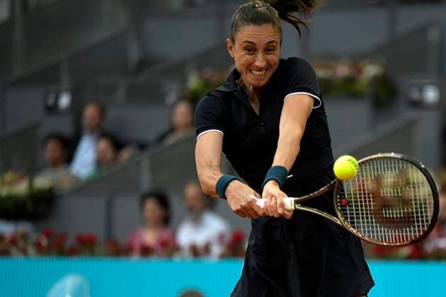 Mutua Madrid Open - Day Ten Petra Martic of Croatia during their match against Iga Swiatek of Poland on Day Ten of the Mutua Madrid Open at La Caja Magica on 3rd May, 2023 in Madrid, Spain. madrid Spain  Copyright: xJuanxCarlosxLucasx originalFilename:lucas-notitle230503_npS0Q.jpg