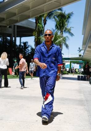 44 Lewis Hamilton GBR, Mercedes AMG Petronas F1 Team , F1 Grand Prix of Miami at Miami International Autodrome on May 4, 2023 in Miami, United States of America Photo by HOCH ZWEI Miami United States of America