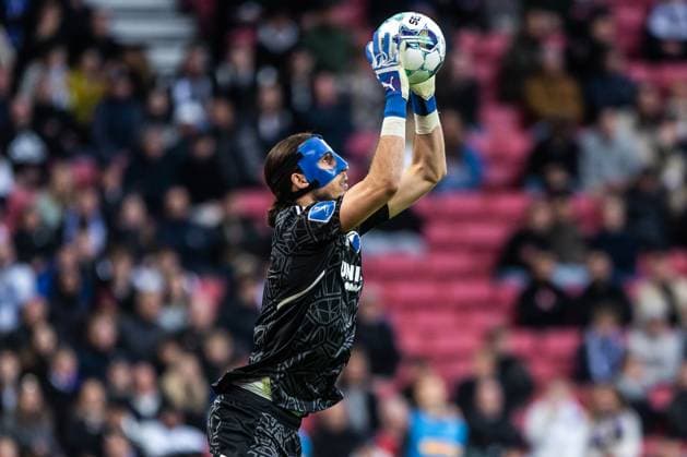 Copenhagen, Denmark. 04th, May 2023. Denis Vavro (3) of FC Copenhagen seen during the DBU Cup match between FC Copenhagen and FC Nordsjaelland at Parken in Copenhagen. (Photo credit: Gonzales Photo - Dejan Obretkovic). Copenhagen, Denmark. 04th, May 2023. Goalkeeper Kamil Grabara (1) of FC Copenhagen seen during the DBU Cup match between FC Copenhagen and FC Nordsjaelland at Parken in Copenhagen. Copenhagen Denmark  Copyright: xGonzalesxPhoto DejanxObretkovicx