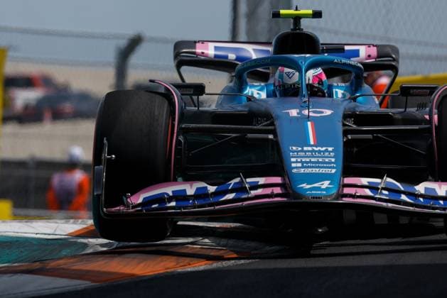 10 Pierre Gasly FRA, BWT Alpine F1 Team , F1 Grand Prix of Miami at Miami International Autodrome on May 5, 2023 in Miami, United States of America Photo by HOCH ZWEI Miami United States of America