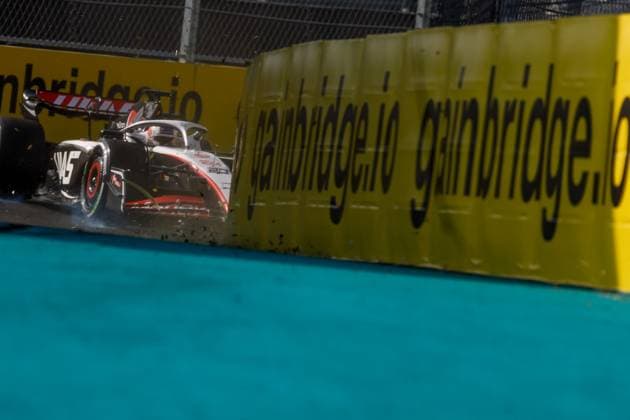 20 Kevin Magnussen DNK, MoneyGram Haas F1 Team , F1 Grand Prix of Miami at Miami International Autodrome on May 5, 2023 in Miami, United States of America Photo by HOCH ZWEI Miami United States of America