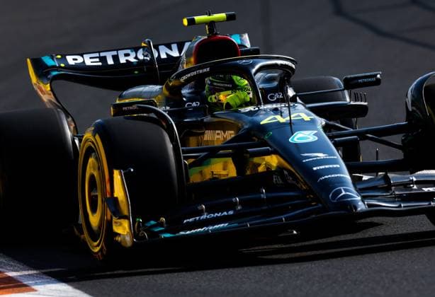 44 Lewis Hamilton GBR, Mercedes AMG Petronas F1 Team , F1 Grand Prix of Miami at Miami International Autodrome on May 5, 2023 in Miami, United States of America Photo by HOCH ZWEI Miami United States of America