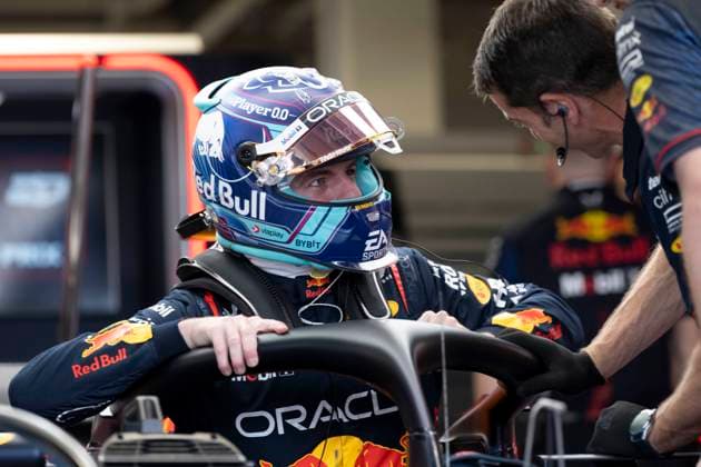 May 5, 2023, Miami, Florida, United States: MAX VERSTAPPEN (NED) of Red Bull Racing 1 prepares to run Free Practice 2 from the Oracle RedBull Racing Garage...Teams prepare to compete in the second running of America s second calendar F1 race, with a record breaking three Grand Prix events to be held in America this year in Miami, Austin and Las Vegas, owing to the growing popularity of the thanks to Netflix s Drive to Survive Docuseries. Aston Martin, Ferrari and others plan on trying to challenge Red Bull Oracle Racing s Max Verstappen s dominance over the 2023 season. Motorsports, open wheel racing, Liberty Media. Miami United States - ZUMAb177 20230505_zap_b177_306 Copyright: xTaidghxBarronx