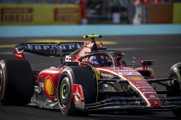 Miami - 05-05-2023, Miami International Autodrome, Carlos Sainz at the Formula 1 USA Grand Prix 2023 Friday Formula 1 USA Grand Prix 2023 Friday  x20815202x Copyright: