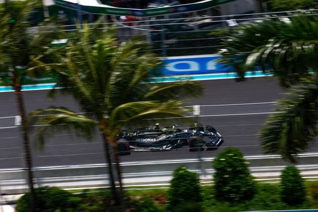 44 Lewis Hamilton GBR, Mercedes AMG Petronas F1 Team , F1 Grand Prix of Miami at Miami International Autodrome on May 6, 2023 in Miami, United States of America Photo by HOCH ZWEI Miami United States of America
