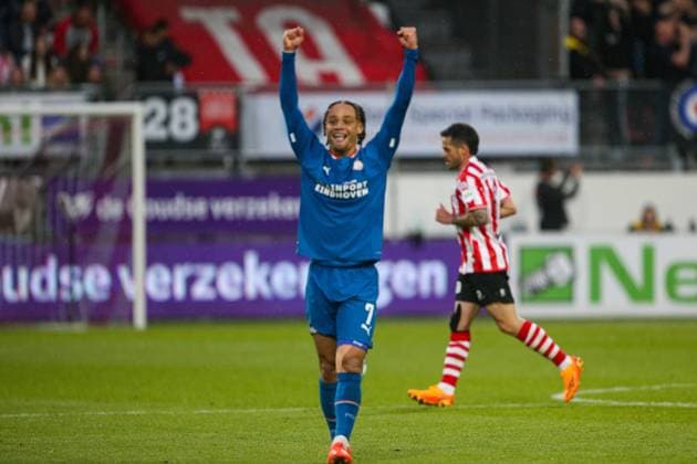 ROTTERDAM, 6-5-23, Stadium het Kasteel, Dutch eredivisie, 2022 2023, Sparta - PSV, PSV player Xavi Simons after the 0-1 win against Sparta Rotterdam Sparta - PSV  x20824400x Copyright: