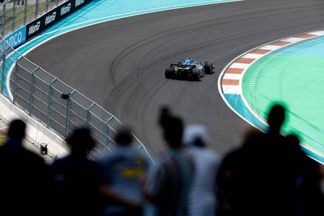 31 Esteban Ocon FRA, BWT Alpine F1 Team , F1 Grand Prix of Miami at Miami International Autodrome on May 6, 2023 in Miami, United States of America Photo by HOCH ZWEI Miami United States of America