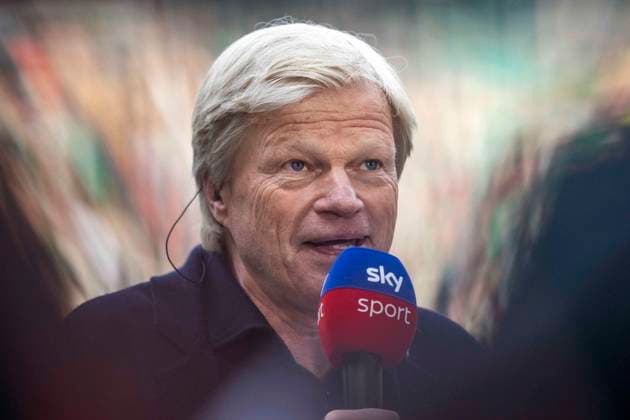 Soccer 1 league, season 2022 2023, 31 match day, SV Werder Bremen FC Bayern Munich on 06 05 2023 in Bremen Munichs CEO Oliver Kahn gives Sky Sport an interview IMPORTANT NOTE According to the requirements of the DFL German Football League or the DFB German Football Association is prohibited in the stadium and or from the game made photographs in the form of sequence images and or video-like photo series to exploit or exploit to let Copyright: xKirchner DavidxInderliedx