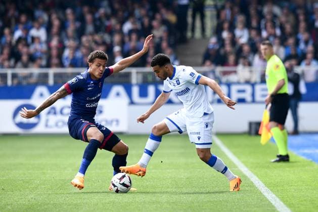 Football, AJ Auxerre - Clermont Foot