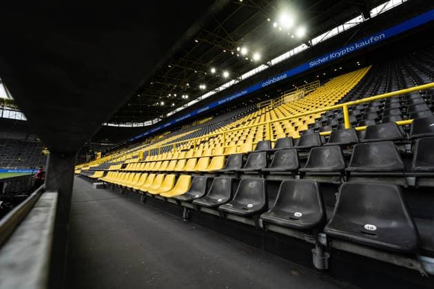 GER, 1 FBL BV Borussia Dortmund vs VfL Wolfsburg 07 05 2023, Signal Iduna Park, Dortmund, GER, 1 FBL BV Borussia Dortmund vs VfL Wolfsburg in picture shows stadium Borussia Dortmund, grandstand, stands nordphotoxGmbHx xChristianxSchulze nph000300