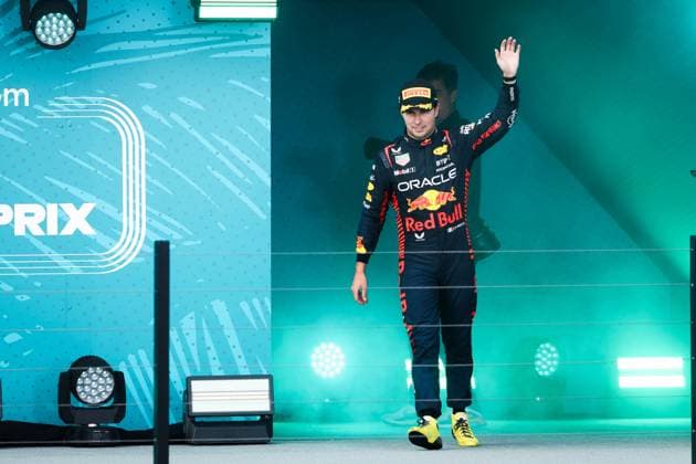 11 Sergio Perez MEX, Oracle Red Bull Racing , F1 Grand Prix of Miami at Miami International Autodrome on May 7, 2023 in Miami, United States of America Photo by HOCH ZWEI Miami United States of America