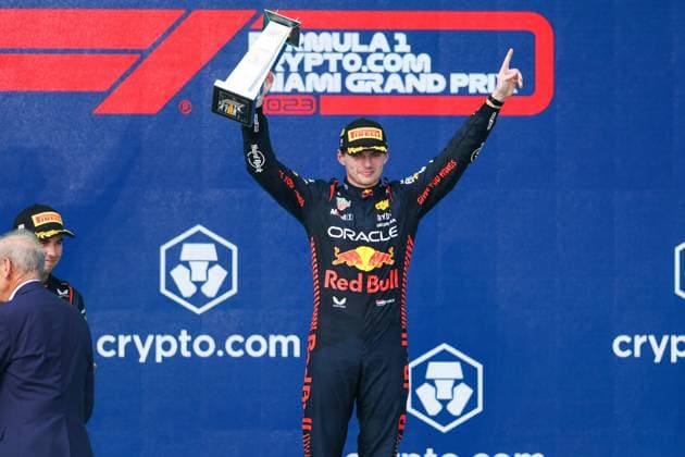 1 Max Verstappen NLD, Oracle Red Bull Racing , F1 Grand Prix of Miami at Miami International Autodrome on May 7, 2023 in Miami, United States of America Photo by HOCH ZWEI Miami United States of America