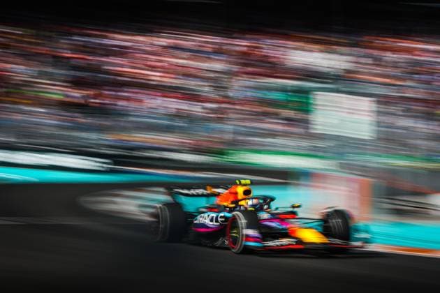 11 Sergio Perez MEX, Oracle Red Bull Racing , F1 Grand Prix of Miami at Miami International Autodrome on May 7, 2023 in Miami, United States of America Photo by HOCH ZWEI Miami United States of America