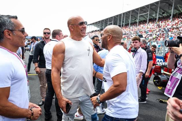 Vin Diesel, F1 Grand Prix of Miami at Miami International Autodrome on May 7, 2023 in Miami, United States of America Photo by HOCH ZWEI Miami United States of America