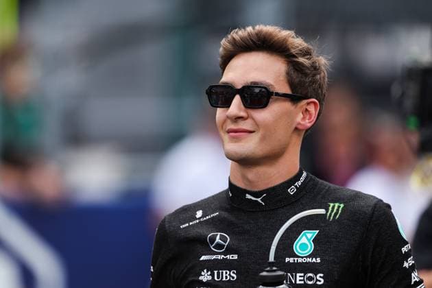 63 George Russell GBR, Mercedes AMG Petronas F1 Team , F1 Grand Prix of Miami at Miami International Autodrome on May 7, 2023 in Miami, United States of America Photo by HOCH ZWEI Miami United States of America