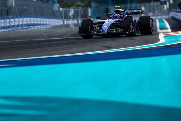 2 Logan Sargeant USA, Williams Racing , F1 Grand Prix of Miami at Miami International Autodrome on May 7, 2023 in Miami, United States of America Photo by HOCH ZWEI Miami United States of America