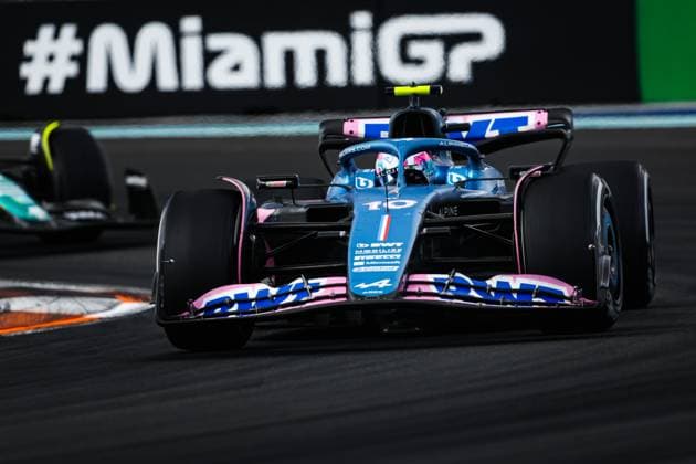 10 Pierre Gasly FRA, BWT Alpine F1 Team , F1 Grand Prix of Miami at Miami International Autodrome on May 7, 2023 in Miami, United States of America Photo by HOCH ZWEI Miami United States of America