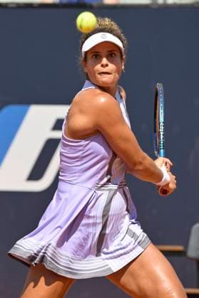 Photo Fabrizio Corradetti LaPresse May 09 2023 Rome, Italy Tennis Internazionali BNL d Italia 2023 Mayar Sherif (EGY) vs Anna Blinkova (RUS) In the pic: Mayar Sherif (EGY)  Copyright: xFabrizioxCorradettix xLaPressex