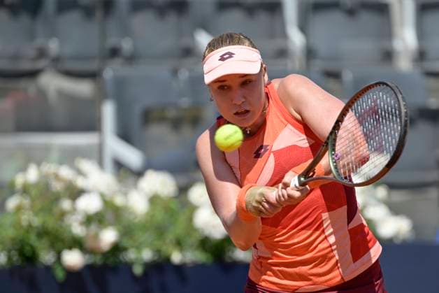 Photo Fabrizio Corradetti LaPresse May 09 2023 Rome, Italy Tennis Internazionali BNL d Italia 2023 Mayar Sherif (EGY) vs Anna Blinkova (RUS) In the pic: Anna Blinkova (RUS)  Copyright: xFabrizioxCorradettix xLaPressex